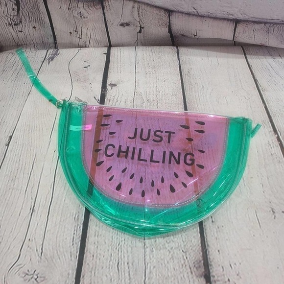 WATERMELON Slice plastic Summer Bag - Picture 10 of 12